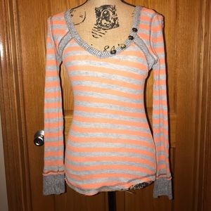 Orange and Gray lightweight thermal